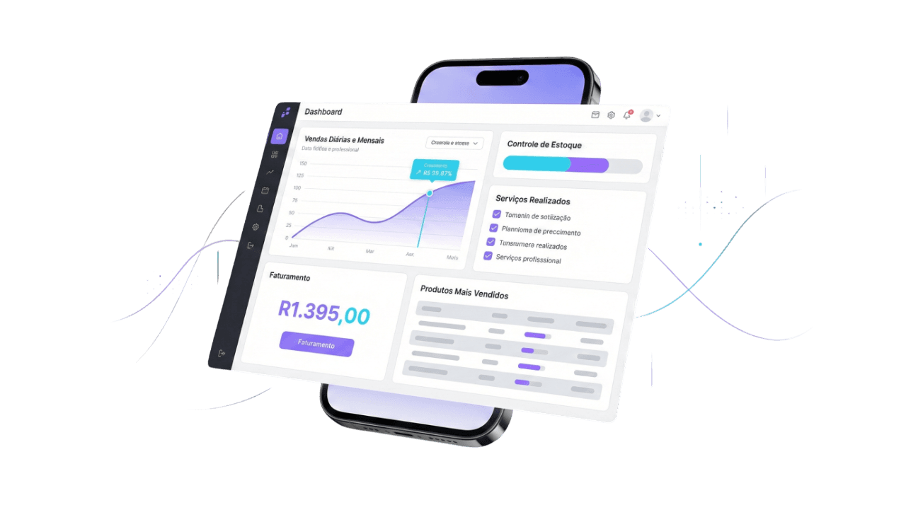 Dashboard do sistema